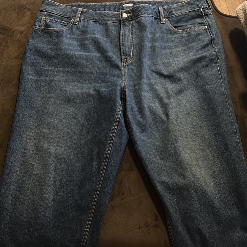 jeans size Tag inside jeans says
24 plus long